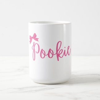 "Pookie" Süße rosa Tasse