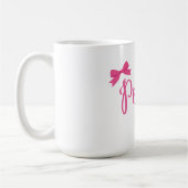 "Pookie" Süße rosa Tasse (Links)