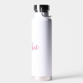 "Pookie" Süße Rosa Wasserflasche Trinkflasche (Links)
