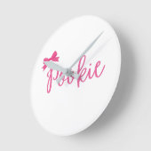 "Pookie" Wanduhr süß (Winkel)