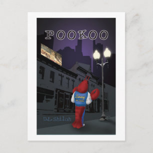 Pooko-Postkarte Postkarte