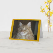 "Pooky" Karte (Gelbe Blume)