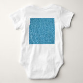 Pool2 Bby Bodysuit Baby Strampler (Rückseite)