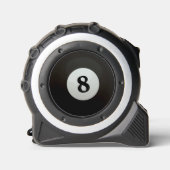 Pool 8 Ball Billiards Maßband (Vorderseite)