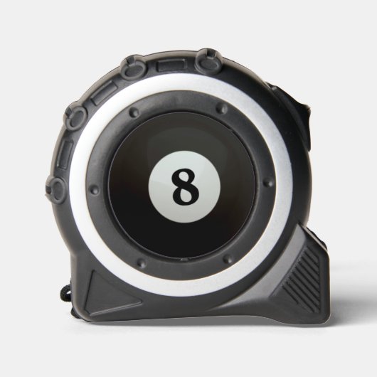 Pool 8 Ball Billiards Maßband (Vorderseite)