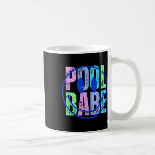 Pool Babe Vintage Familie Matching Funny Summer Va Kaffeetasse