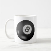 Pool - Ball acht Kaffeetasse (Links)