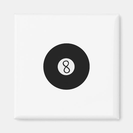 Pool Ball Magnet (Vorne)