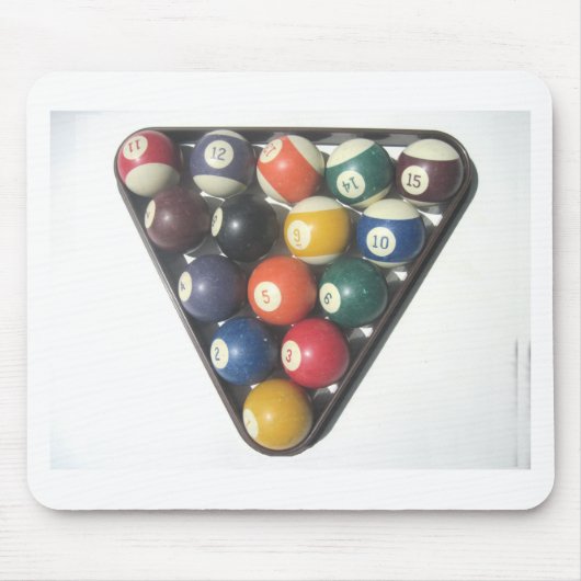 Pool Balls Mousepad (Vorne)