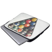 Pool Balls Notebook-Gehäuse Laptopschutzhülle (Vorne Knopf)