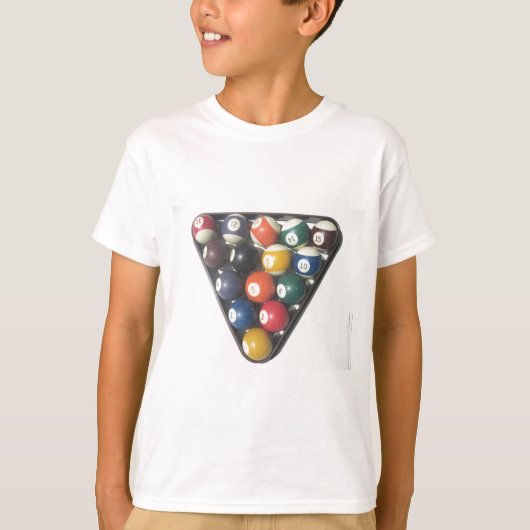 Pool Balls T-Shirt (Vorderseite)