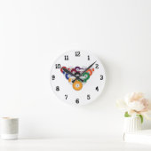 Pool Balls: Wall Clock Runde Wanduhr (Zuhause)