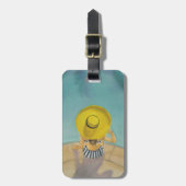 Pool Beauty - Summer Beach Pool Fun Gepäckanhänger (Vorderseite vertikal)