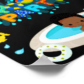 Pool Begrüßung Party signalisieren Boy Splish Spla Poster (Ecke)