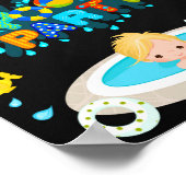 Pool Begrüßung Party signieren Boy Pool Poster Poo (Ecke)