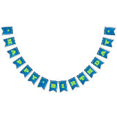 Pool beleuchtet grüne Anlass-Gewohnheits-Fahne Wimpelkette (Alle)