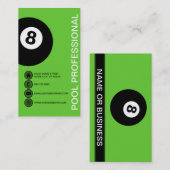 POOL BERUFLICHE Blasen Visitenkarte (Vorne/Hinten)