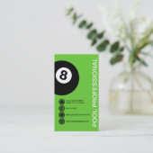 POOL BERUFLICHE Blasen Visitenkarte (Stehend Vorderseite)