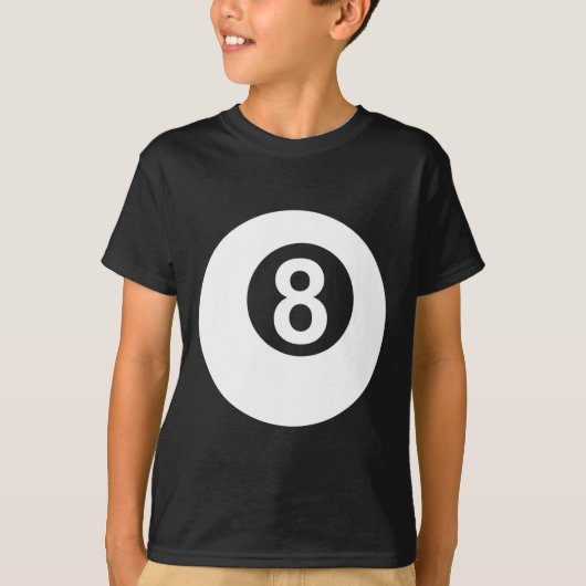 Pool Billard 8 ll T-Shirt (Vorderseite)