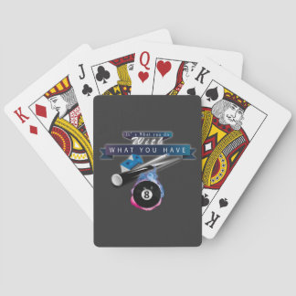 Pool, Billard, Karten, Bar-Feeling, authentischer Spielkarten