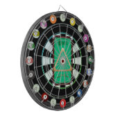 Pool/Billard Multi-Target 20 Count Dartboard Dartscheibe (Vorderseite Links)