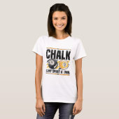 Pool Billard Snooker Cue Player 13 T-Shirt (Vorne ganz)