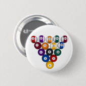 Pool: Billardkugeln: Billard: Button (Vorne & Hinten)