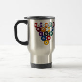 Pool: Billardkugeln: Billard: Reise-Tasse Reisebecher (Links)