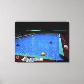 Pool Billiard Leinwanddruck (Vorderseite)