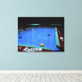 Pool Billiard Leinwanddruck (Insitu (Holzboden))
