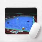 Pool Billiard Mouse Pad Mousepad (Mit Mouse)