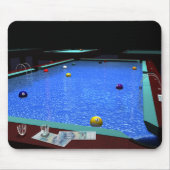 Pool Billiard Mouse Pad Mousepad (Vorne)