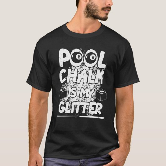 Pool Billiard Pool Sporttisch Spieler Männer Wo T-Shirt (Vorderseite)