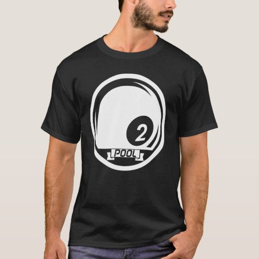 Pool Billiards Ball Billiard Cue Sports Snooker T-Shirt (Vorderseite)