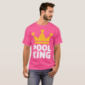 Pool Billiards King T-Shirt (Vorne ganz)
