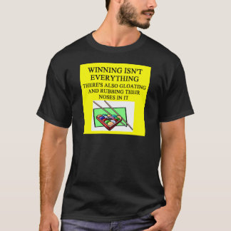 POOL-Billiardspieler T-Shirt