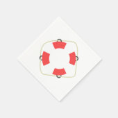 Pool Birthday Party Paper Napkins Serviette (Ecke)