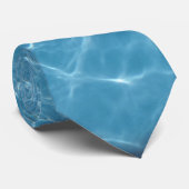 Pool Blue Krawatte (Gerollt)