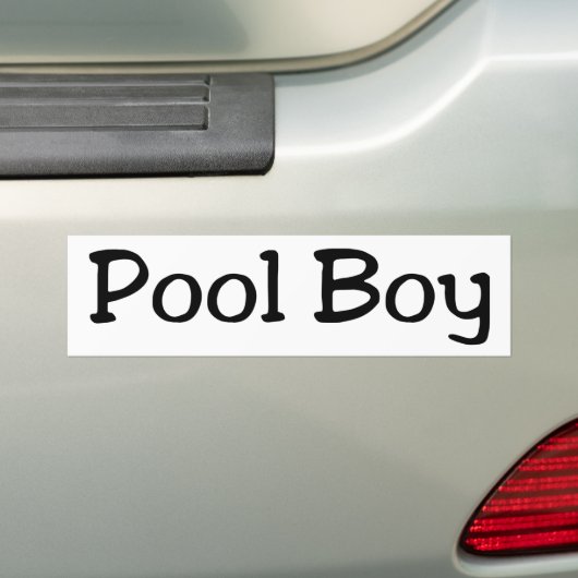 Pool Boy Autoaufkleber (Auf Auto)