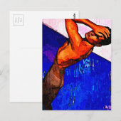 Pool Boy II V Postkarte (Vorne/Hinten)