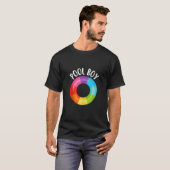 Pool Boy Rainbow Life Float Ring Buoy Gay Pride Po T-Shirt (Vorne ganz)