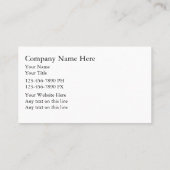 Pool Business Cards Visitenkarte (Rückseite)