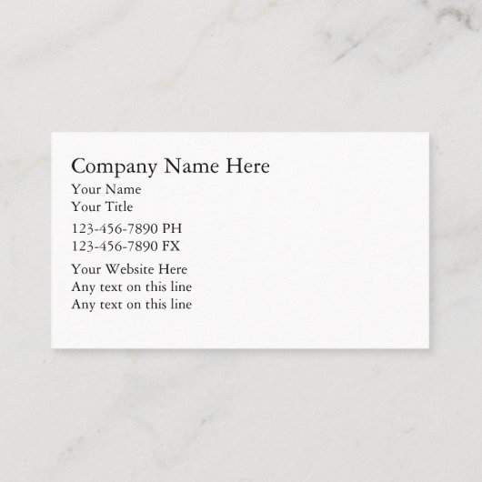 Pool Business Cards Visitenkarte (Rückseite)