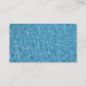 Pool Business Cards Visitenkarte (Vorderseite)