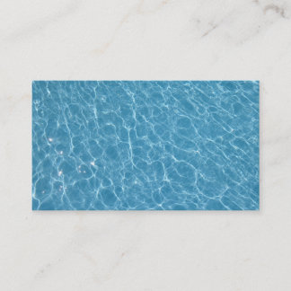 Pool Business Cards Visitenkarte