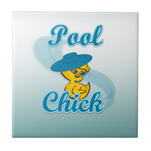 Pool Chick #3 Fliese