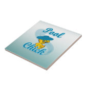 Pool Chick #3 Fliese (Seite)