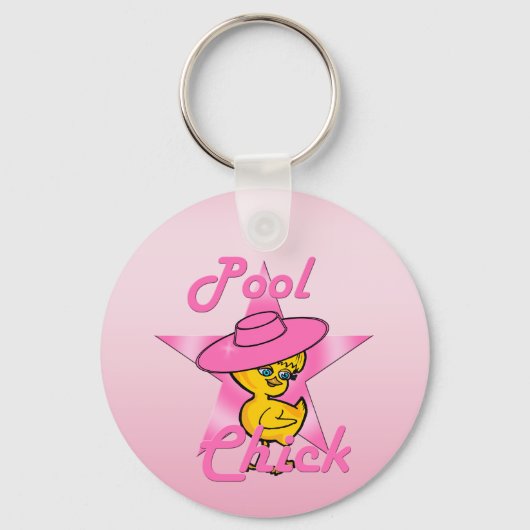Pool Chick #8 Schlüsselanhänger (Vorderseite)