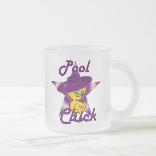 Pool Chick #9 Mattglastasse (Rechts)