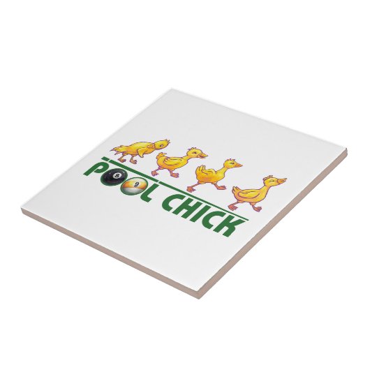 Pool Chick Fliese (Seite)